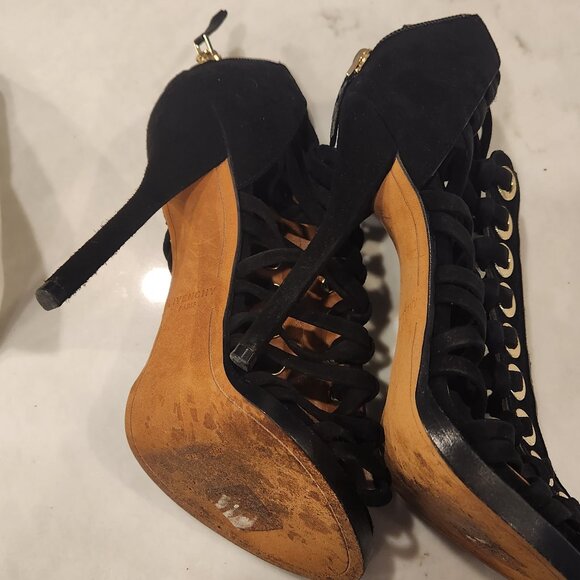 Givenchy gladiator heels with dust bags - Picture 8 of 12
